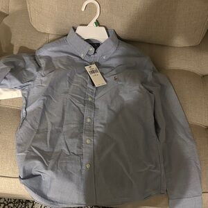 Polo by Ralph Lauren Kids Blue Button Down Shirt